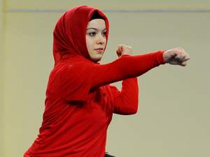 Elif Akyüz, Wushu’nun olimpiyat programına alınırsa altın madalyayı kazanmak istiyor!
