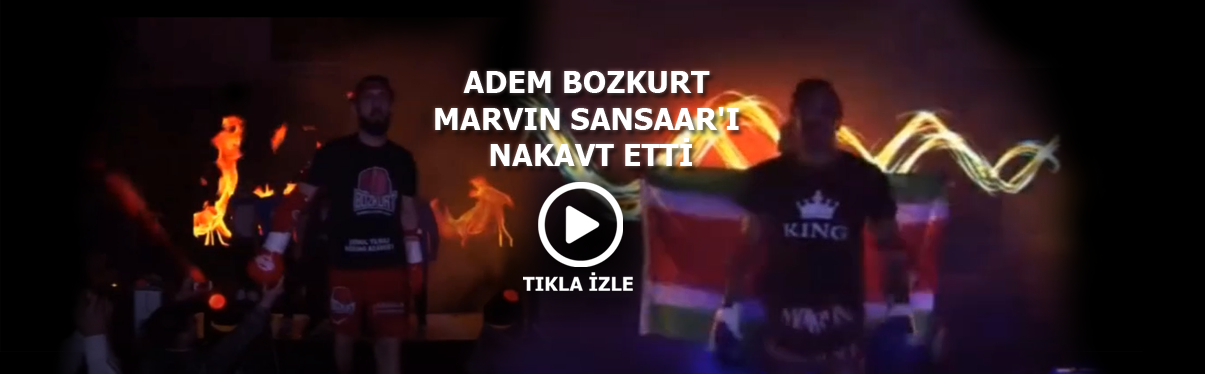 Adem Bozkurt, rakibi Marvin Sansaar’ı nakavt etti.