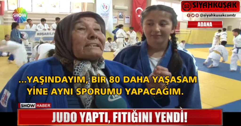 Neyim eksik bende yaparım dedi, 80 yaşında judocu oldu.