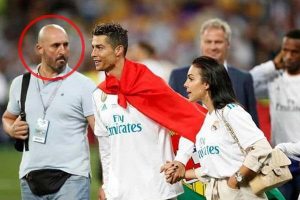 Marecos (solda), Cristiano Ronaldo ve kız arkaşı
