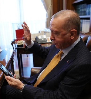 ÇUMHURBAŞKANIMIZ ERDOĞAN SPORCULARIMIZIN BAŞARISINI TEBRİK EDİYOR