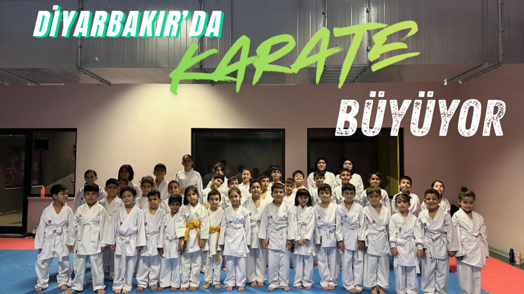 DİYARBAKIR’DA KARATE BAŞARISI BÜYÜYOR.