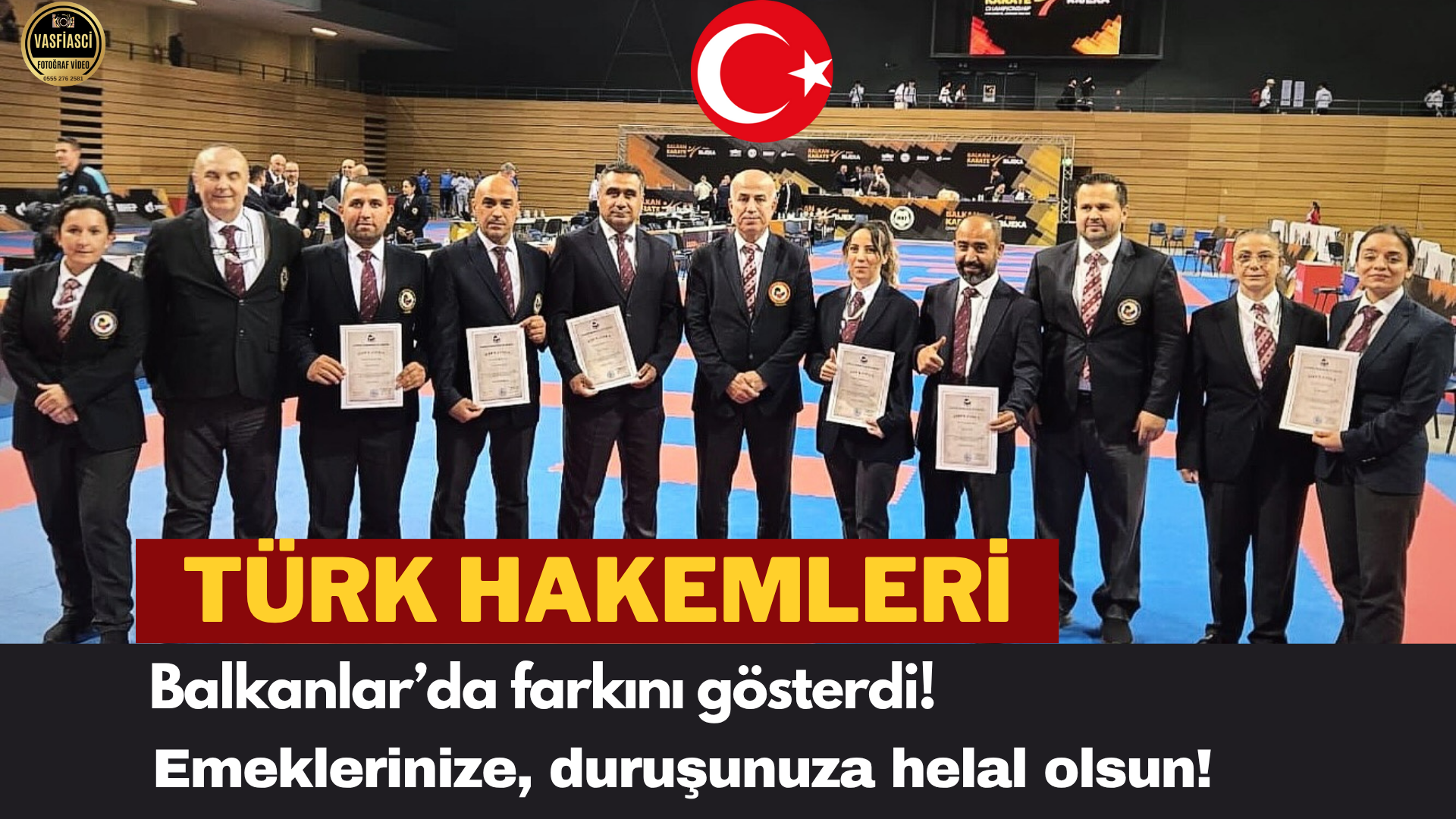 Türk Hakemlerinden Balkan Şampiyonası’nda Başarılı Performans