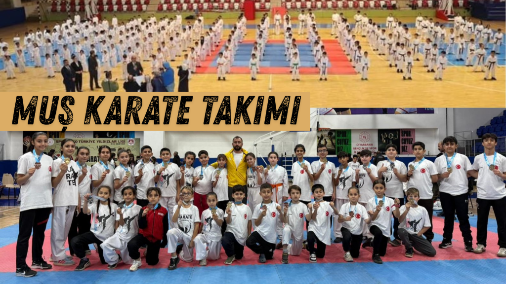 MUŞ KARATE TAKIMI 2025’TE ZİRVEYE KOŞTU, 191 MADALYA İLE TARİHİ BAŞARI
