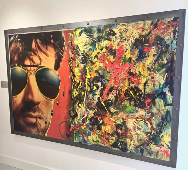 SLYVESTER STALLONE, LA SANAT SHOW’DA RESİMLERİNİ SERGİLEDİ