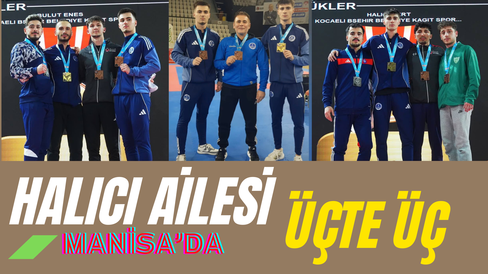 Tatamide Aile İmzası: Halıcılar Manisa’da Zirveyi Zorladı