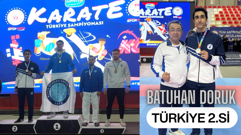 BATUHAN DORUK TÜRKİYE İKİNCİSİ OLDU
