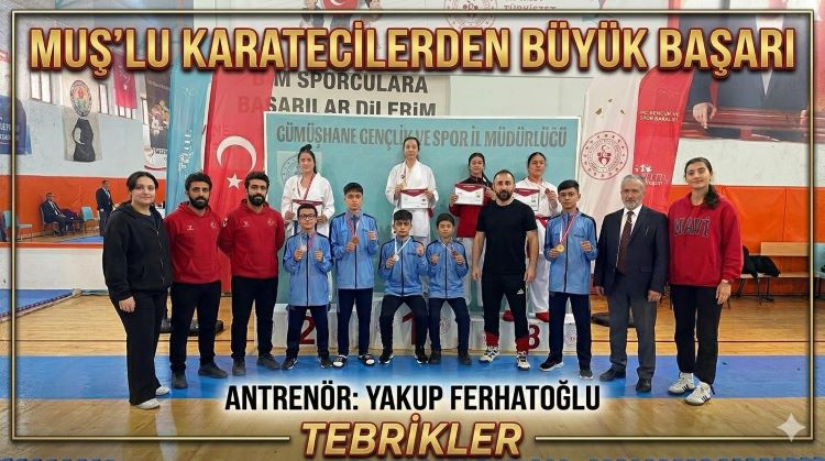 MUŞ’UN ALTIN ÇOCUKLARI TATAMİYE DAMGA VURDU: HEDEF TÜRKİYE ŞAMPİYONLUĞU!