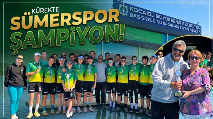 BAŞİSKELE SULARINDA SÜMERSPOR FIRTINASI: ŞAMPİYONLUK KUPASI HAVAYA KALKTI!