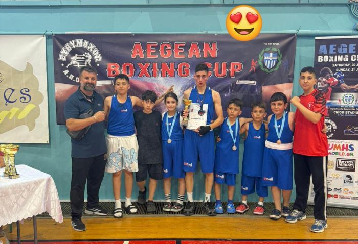 Aegean Boxing Cup 2026’da Türkiye, kazandığı 3 kupa ile turnuvanın en başarılı ülkesi olarak zirvede yer aldı.
