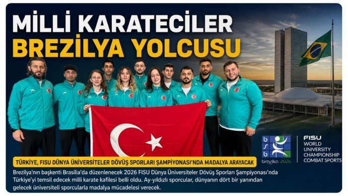 TÜRKİYE, FISU DÜNYA ÜNİVERSİTELER DÖVÜŞ SPORLARI ŞAMPİYONASI’NDA MADALYA ARAYACAK