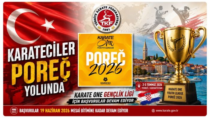 KARATE ONE GENÇLİK LİGİ BAŞVURULAR DEVAM EDİYOR…