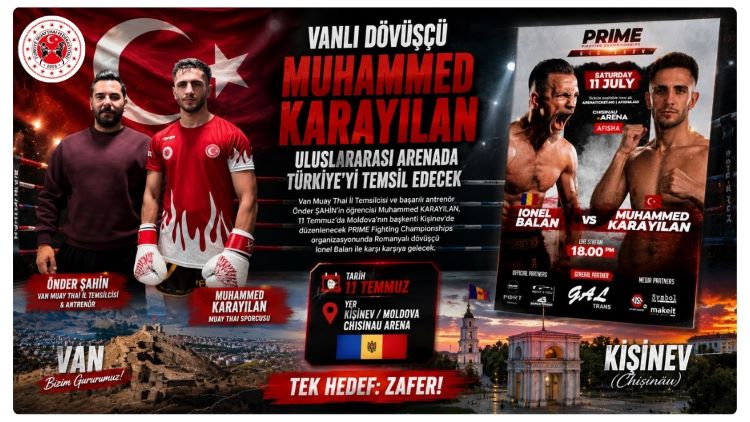 Muhammed KARAYILAN, PRIME Fighting Championships’te Romanyalı Rakibi Ionel Balan’ın Karşısına Çıkıyor