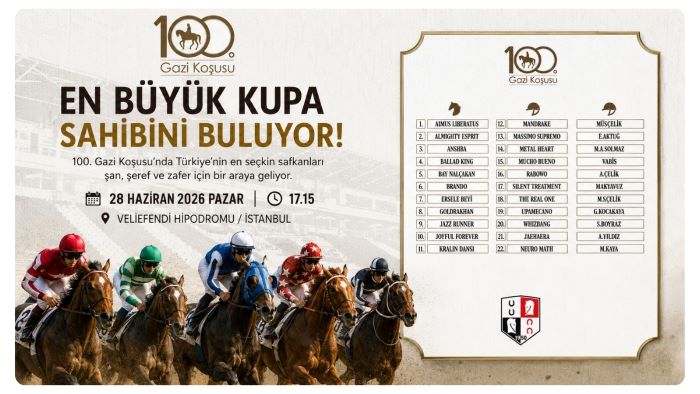 En Büyük Kupanın Sahibi 100. Gazi Koşusu’nda Belli Oluyor…
