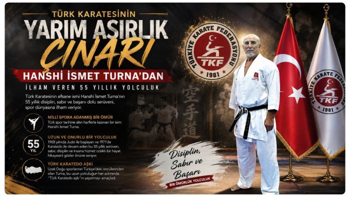 Türk Karatesinin Yarım Asırlık Çınarı: HANSHİ İSMET TURNA’DAN İLHAM VEREN 55 YILLIK YOLCULUK