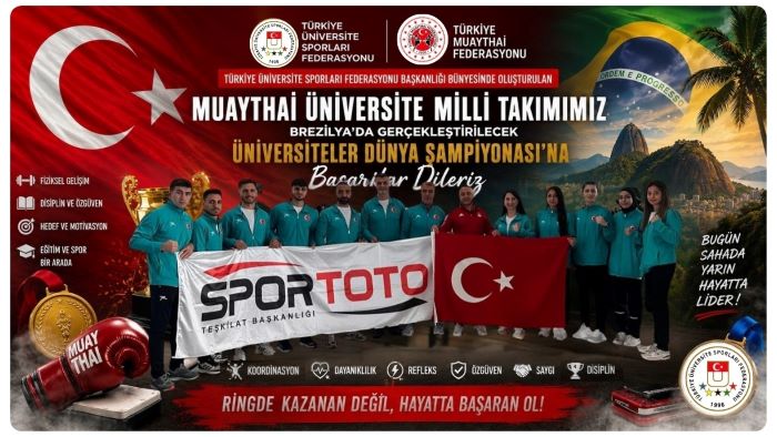 MUAYTHAI ÜNİVERSİTE MİLLİ TAKIMIMIZ BREZİLYA YOLCUSU