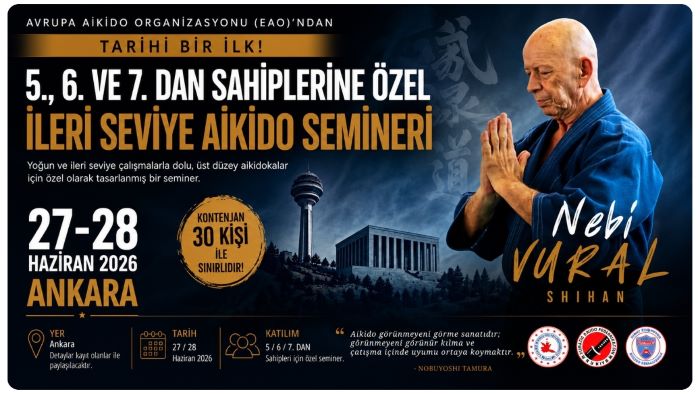 ANKARA’DA ÜST DÜZEY AİKİDO BULUŞMASI