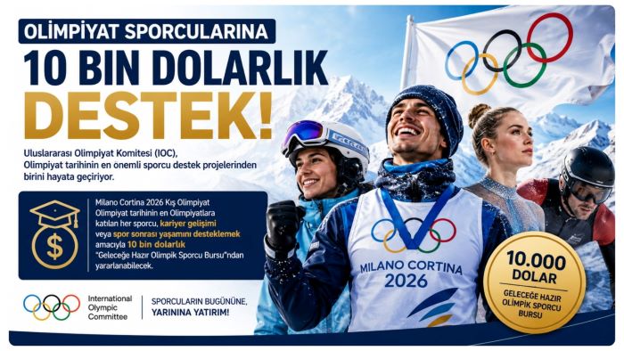 Olimpiyat Sporcularına 10 Bin Dolarlık Destek: IOC’den Tarihi Burs Programı