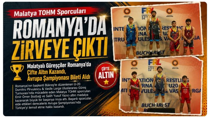 TOHM SPORCULARI ROMANYA’DA ZİRVE YAPTI
