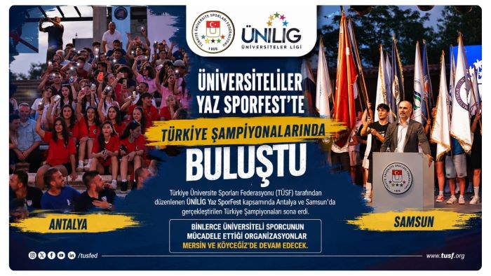 Yaz SporFest Heyecanı Antalya Ve Samsun’da Tamamlandı