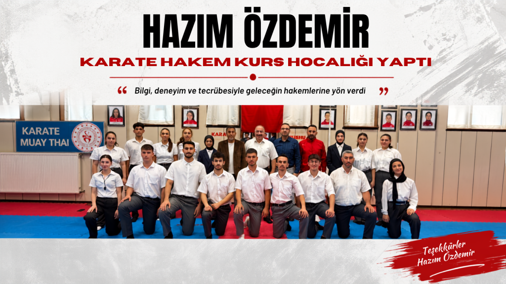 Hazım Özdemir, Bolu’da Aday Hakemlere Tecrübelerini Aktardı