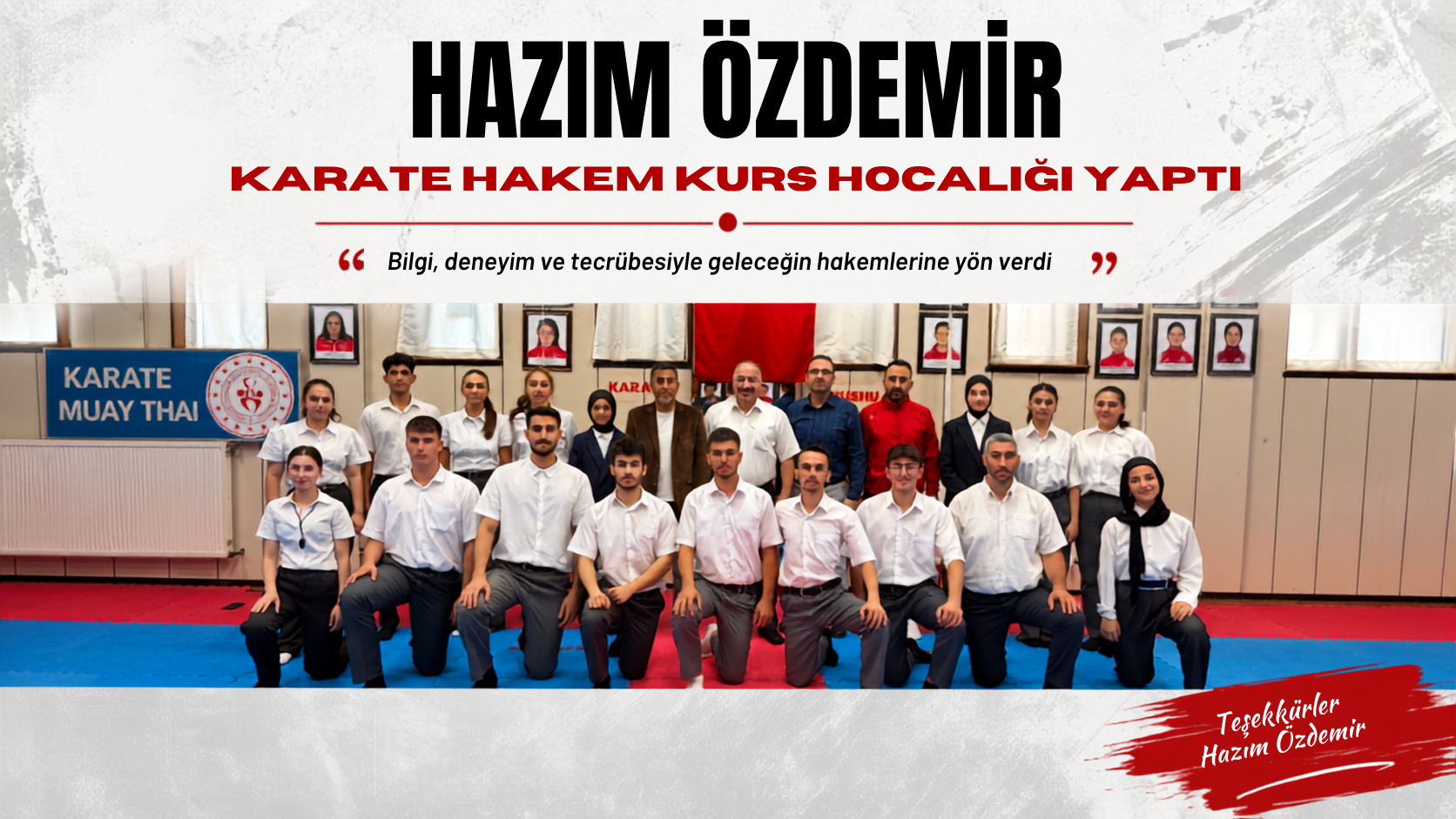 Hazım Özdemir, Bolu’da Aday Hakemlere Tecrübelerini Aktardı