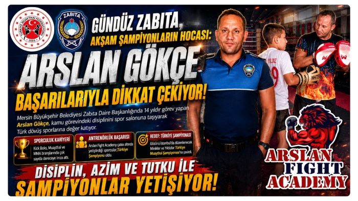 Gündüz Zabıta, Akşam Şampiyonların Hocası: Arslan Gökçe Başarılarıyla Dikkat Çekiyor…