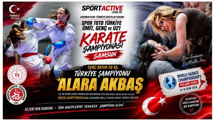 Türkiye Şampiyonu Alara Akbaş Dünya Şampiyonası Yolunda Türkiye’nin Umudu Oldu