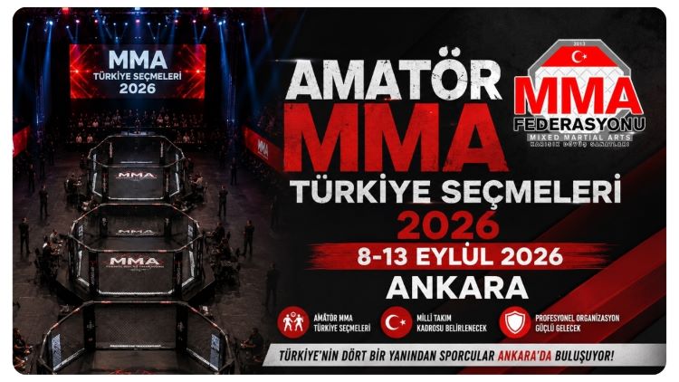 Amatör MMA Türkiye Seçmeleri 2026 Ankara’da Yapılacak