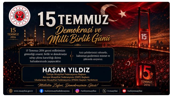 Hasan Yıldız’dan 15 Temmuz Demokrasi Ve Millî Birlik Günü Mesajı