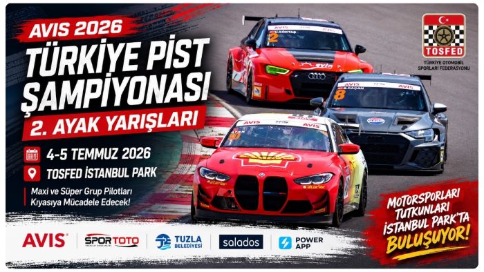 AVIS 2026 Türkiye Pist Şampiyonası’nın İkinci Ayağı İstanbul Park’ta Koşulacak