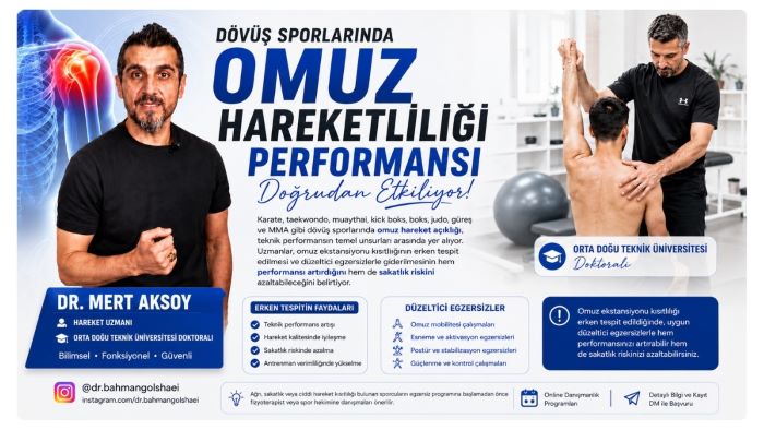 Dövüş Sporcularında Omuz Hareketliliği Performansı, Sakatlık Riskini Doğrudan Etkiliyor