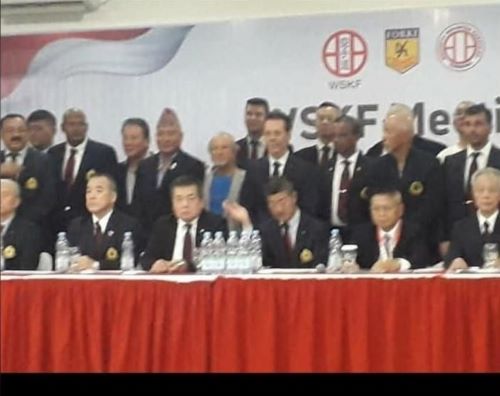 Shitoryu Shitokai Endonezya Japkn Karate Fedarasyonu yetkilileri ve dğnya timsilcileri toplantısı