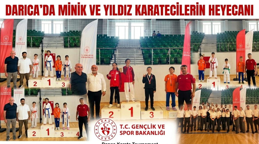 DARICA’DA MİNİK VE YILDIZ KARATECİLERİN HEYECANI