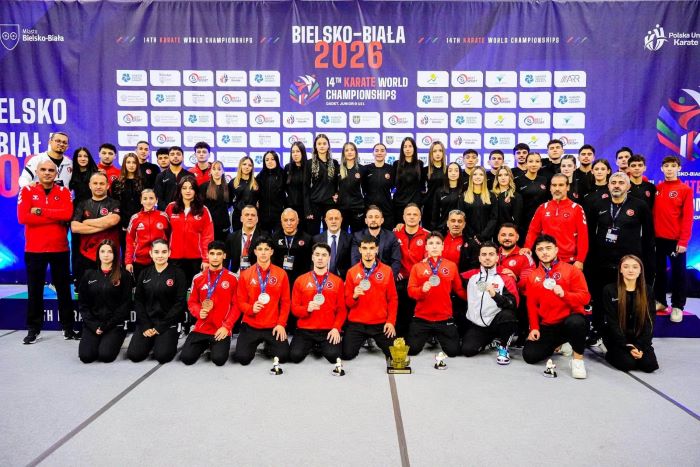 Dünya Ümit, Genç ve U21 Karate Şampiyonası’nı 6 Madalyayla Tamamladık