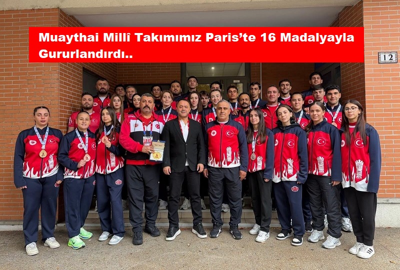 Türkiye, Avrupa Muaythai Şampiyonası’nda 16 Madalya Kazandı