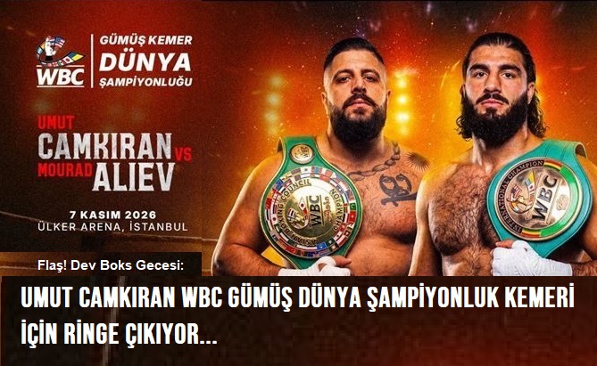 Umut Camkıran WBC Gümüş Dünya Şampiyonluk Kemeri İçin Ringe Çıkıyor
